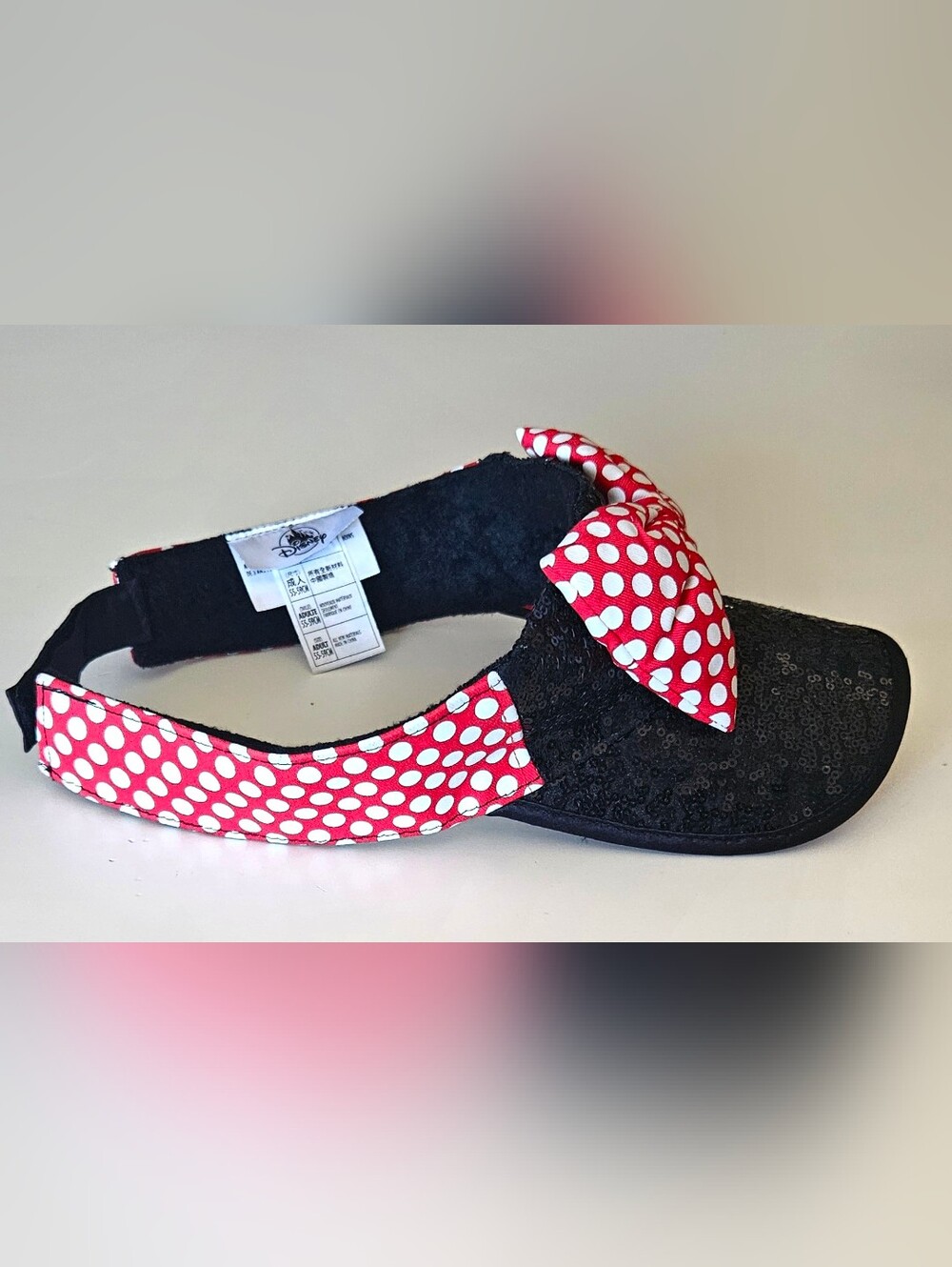 Disney FaBOWlous Adult Women's Visor - Picture 2 of 7